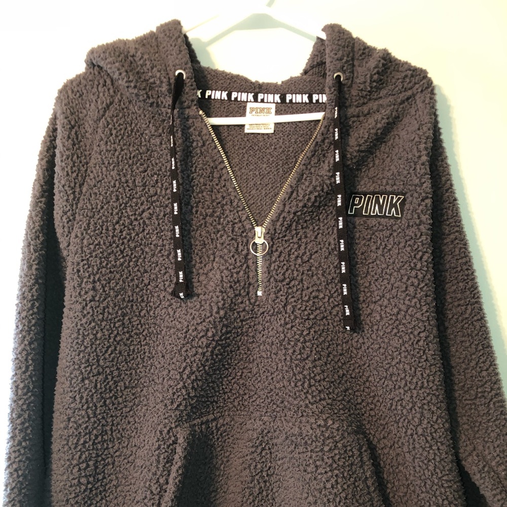 Victoria’s Secret Pink Sherpa Hoodie
